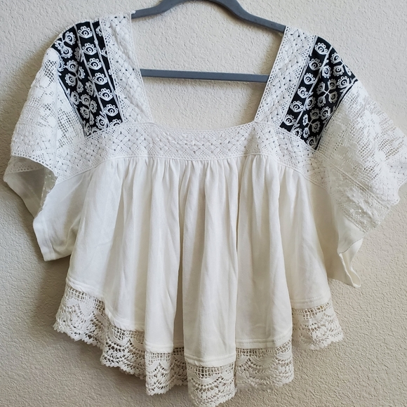 Free People Prairie Days Top. NWOT - Picture 8 of 9